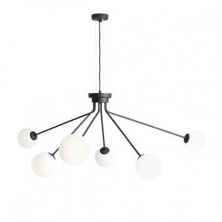 Lampa wisząca HOLM 6 BLACK