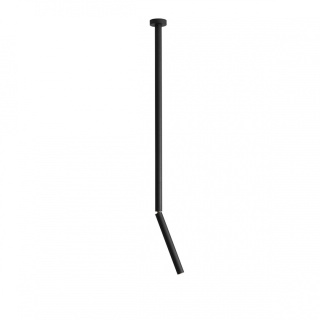 Plafon punktowy STICK 1 LONG ALL BLACK