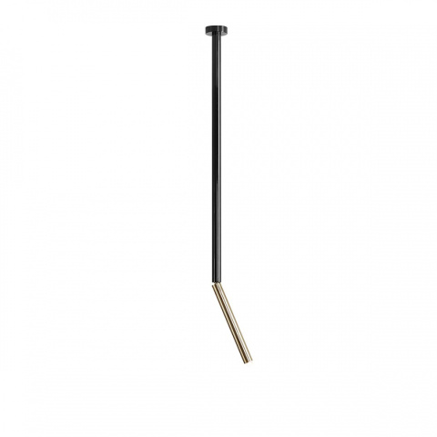 Plafon punktowy STICK 1 LONG BLACK