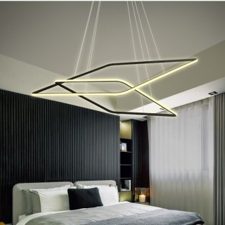 Altavola Design: Lampa Ledowe Kwadraty No. 2 out 4k czarna ALTAVOLA DESIGN