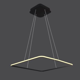 Altavola Design: Lampa wisząca Ledowe kwadraty No.1 out 3k czarna ALTAVOLA DESIGN