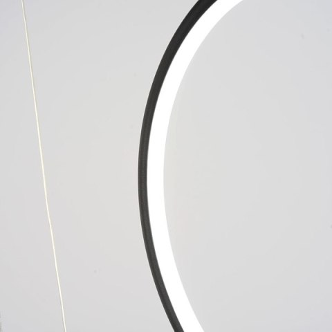 Altavola Design: Lampa Ledowe Okręgi no. 8 czarna 180 cm in 4k ALTAVOLA DESIGN