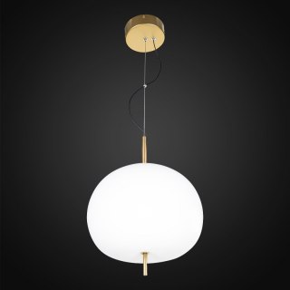 Ekskluzywna lampa LED wisząca złoto biała Apple P Altavola Design ALTAVOLA DESIGN