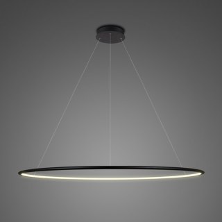 Lampa wisząca Ledowe Okręgi No.1 120cm in 3k czarna AltavolaDesign ALTAVOLA DESIGN