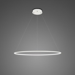 Lampa wisząca Ledowe Okręgi No.1 Φ60 cm in 4k biała Altavola Design ALTAVOLA DESIGN