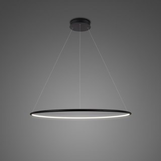 Lampa wisząca Ledowe Okręgi No.1 Φ60 cm in 4k czarna Altavola Design ALTAVOLA DESIGN