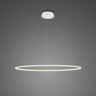 Lampa wisząca Ledowe Okręgi No.1 Φ80cm in 3k biała AltavolaDesign ALTAVOLA DESIGN