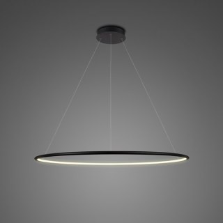 Lampa wisząca Ledowe Okręgi No.1 80cm in 3k czarna AltavolaDesign ALTAVOLA DESIGN