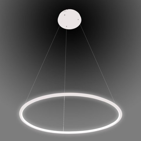 Lampa wisząca Ledowe Okręgi No.1 Φ80 cm out 4k biała Altavola Design ALTAVOLA DESIGN