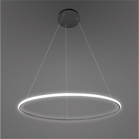 Lampa wisząca Ledowe Okręgi No.1 Φ80 cm out 4k black Altavola Design ALTAVOLA DESIGN