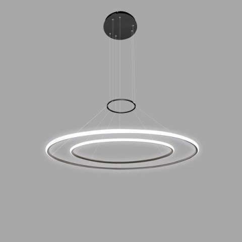 Lampa Ledowe Okręgi No.2 czarna out 3k Altavola Design ALTAVOLA DESIGN