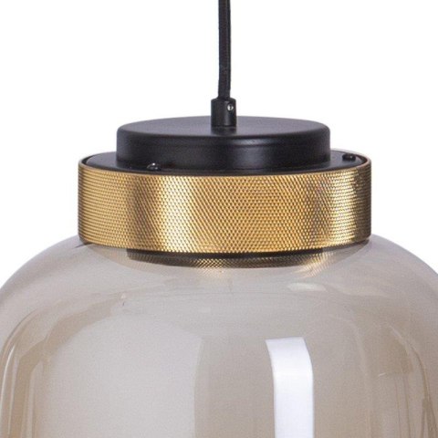 Lampa wisząca BOOM LED bursztynowo złota 25 cm Step into Design