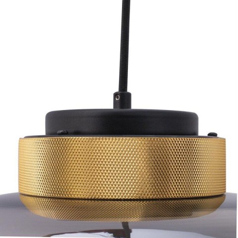 Lampa wisząca BOOM LED bursztynowo złota 25 cm Step into Design