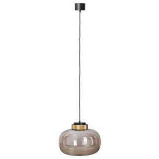 Lampa wisząca BOOM LED bursztynowo złota 35 cm Step into Design