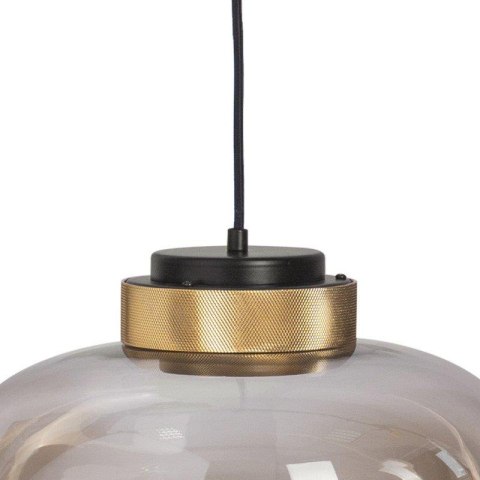 Lampa wisząca BOOM LED bursztynowo złota 35 cm Step into Design