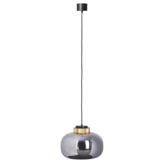 Lampa wisząca BOOM LED szaro złota 35 cm Step into Design