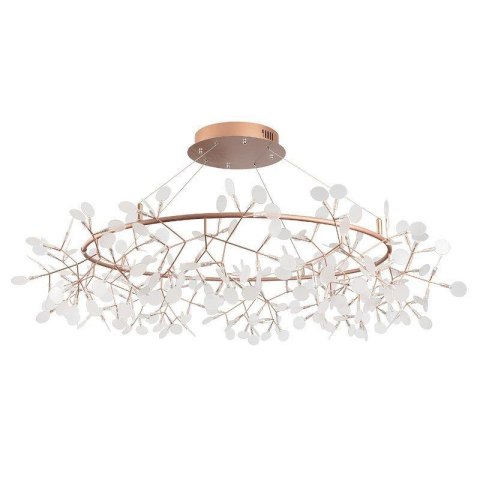 Lampa wisząca CHIC BOTANIC XL LED miedziana 150 cm Step into Design