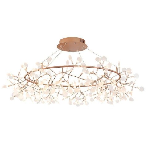 Lampa wisząca CHIC BOTANIC XL LED miedziana 150 cm Step into Design