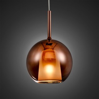 Lampa wisząca EUFORIA No. 1 25cm różowe złoto Altavola Design ALTAVOLA DESIGN