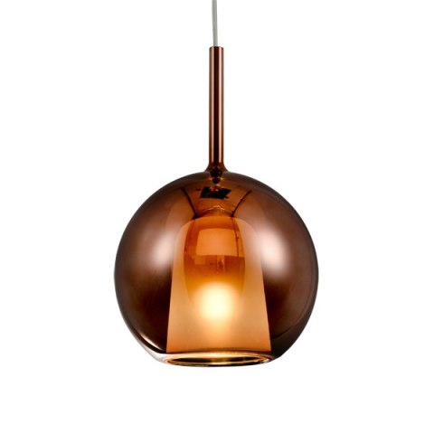 Lampa wisząca EUFORIA No. 1 25cm różowe złoto Altavola Design ALTAVOLA DESIGN