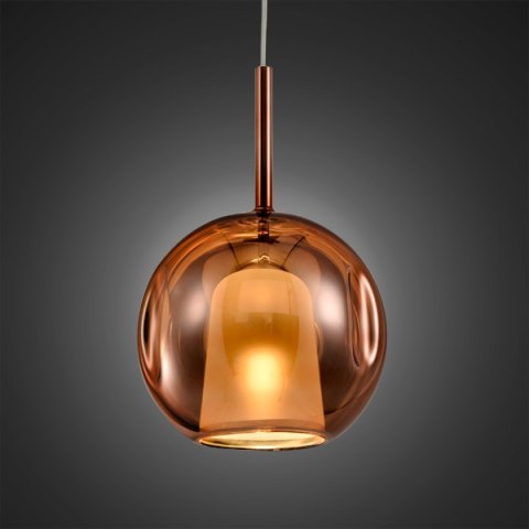 Lampa wisząca EUFORIA No. 2 25cm różowe złoto Altavola Design ALTAVOLA DESIGN