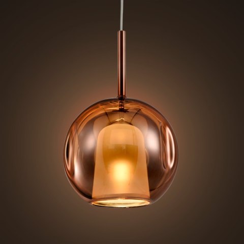 Lampa wisząca EUFORIA No. 2 25cm różowe złoto Altavola Design ALTAVOLA DESIGN