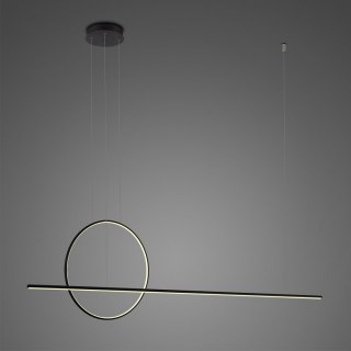 Lampa wisząca LINEA No.2 Φ40 cm czarna 3k Altavola Design ALTAVOLA DESIGN