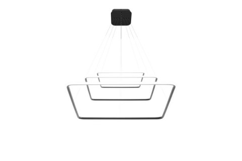Lampa wisząca Ledowe Kwadraty No.3 czarna out 4k Altavola Design ALTAVOLA DESIGN