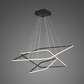 Lampa wisząca Ledowe Kwadraty No.3 czarna out 4k Altavola Design ALTAVOLA DESIGN