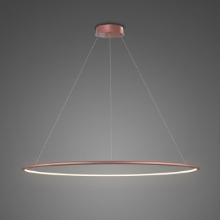 Lampa wisząca Ledowe Okręgi No.1 100 cm in 3k różowe złoto