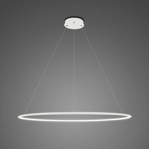 Lampa wisząca Ledowe Okręgi No.1 Φ100 cm in 4k biała ściemnialna Altavola Design ALTAVOLA DESIGN