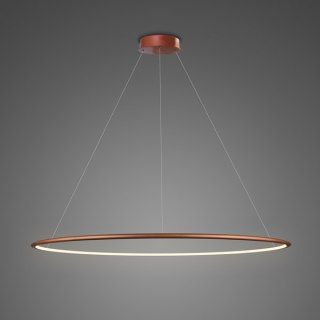 Lampa wisząca Ledowe Okręgi No.1 120cm 3k miedziana