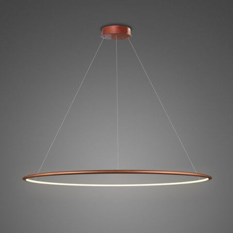 Lampa wisząca Ledowe Okręgi No.1 120cm 3k miedziana