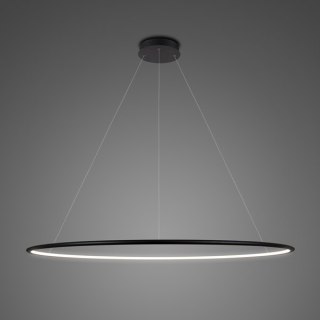 Lampa wisząca Ledowe Okręgi No.1 Φ120 cm in 4k czarna Altavola Design ALTAVOLA DESIGN