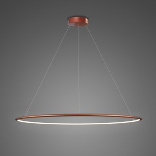 Lampa wisząca Ledowe Okręgi No.1 120 cm in 4k miedziana