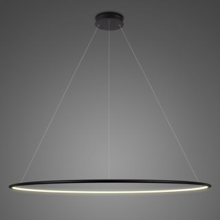 Lampa wisząca Ledowe Okręgi No.1 Φ150 cm in 3k czarna Altavola Design ALTAVOLA DESIGN