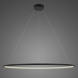 Lampa wisząca Ledowe Okręgi No.1 Φ150 cm in 3k czarna ściemnialna Altavola Design ALTAVOLA DESIGN