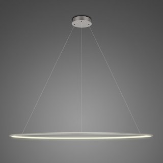 Lampa wisząca Ledowe Okręgi No.1 150 cm in 3k srebrna