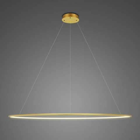 Lampa wisząca Ledowe Okręgi No.1 150 cm in 3k złota