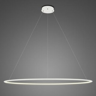 Lampa wisząca Ledowe Okręgi No.1 Φ150 cm in 4k biała Altavola Design ALTAVOLA DESIGN