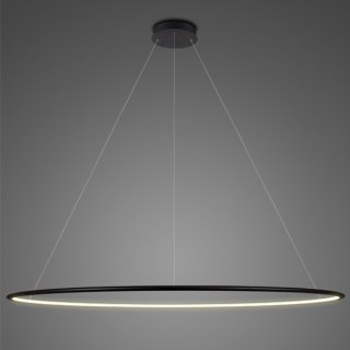 Lampa wisząca Ledowe Okręgi No.1 Φ180 cm in 3k czarna Altavola Design ALTAVOLA DESIGN