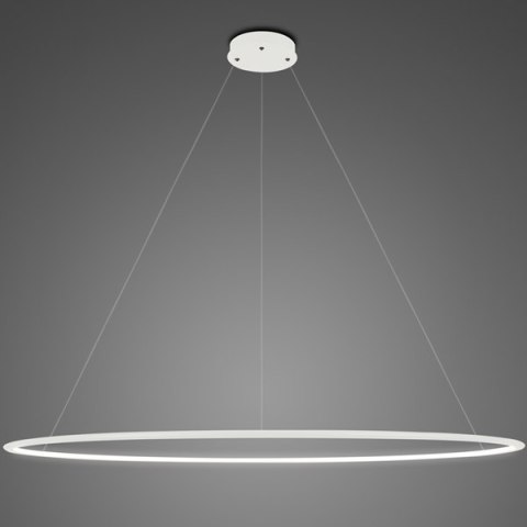 Lampa wisząca Ledowe Okręgi No.1 Φ180 cm in 4k biała Altavola Design ALTAVOLA DESIGN