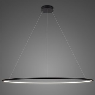 Lampa wisząca Ledowe Okręgi No.1 Φ180 cm in 4k czarna Altavola Design ALTAVOLA DESIGN