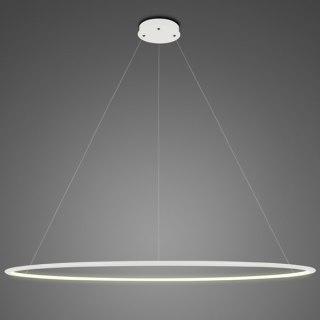 Lampa wisząca Ledowe Okręgi No.1 Φ200 cm in 3k biała Altavola Design ALTAVOLA DESIGN