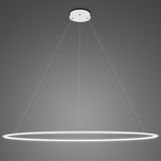 Lampa wisząca Ledowe Okręgi No.1 Φ200 cm in 4k biała Altavola Design ALTAVOLA DESIGN