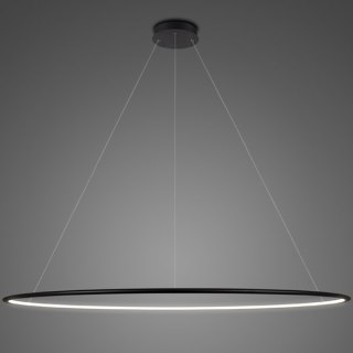 Lampa wisząca Ledowe Okręgi No.1 Φ230 cm in 4k czarna Altavola Design ALTAVOLA DESIGN