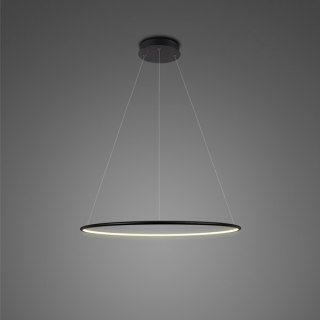 Lampa wisząca Ledowe Okręgi No.1 Φ40 cm in 3k czarna Altavola Design ALTAVOLA DESIGN