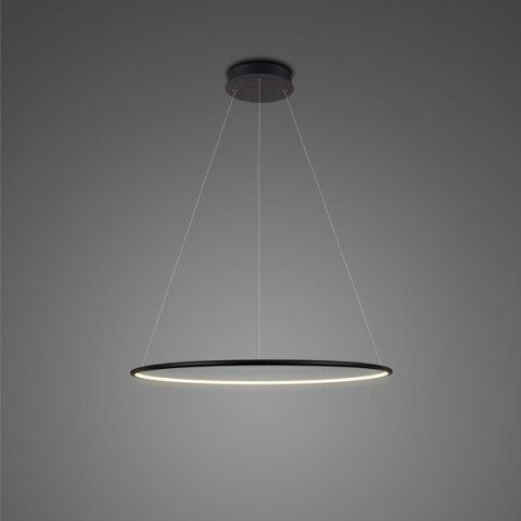 Lampa wisząca Ledowe Okręgi No.1 Φ40 cm in 3k czarna Altavola Design ALTAVOLA DESIGN