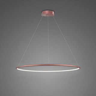 Lampa wisząca Ledowe Okręgi No.1 60 cm in 4k różowe złoto