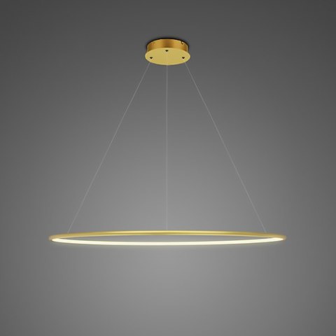 Lampa wisząca Ledowe Okręgi No.1 80cm 3k złota